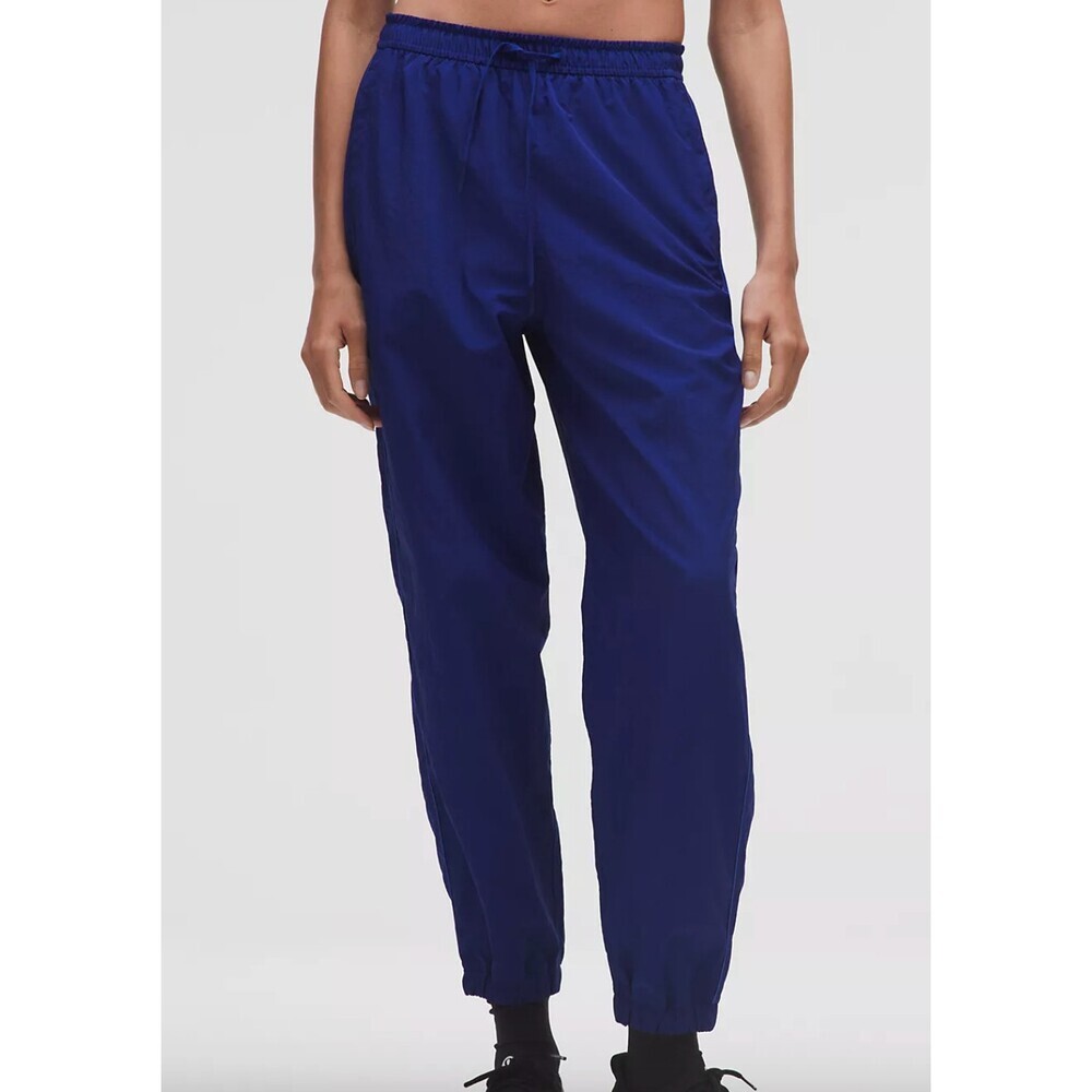 Lululemon NWOT License to Train Woven Mid-Rise Jogger Deep Sea Blue Size Small